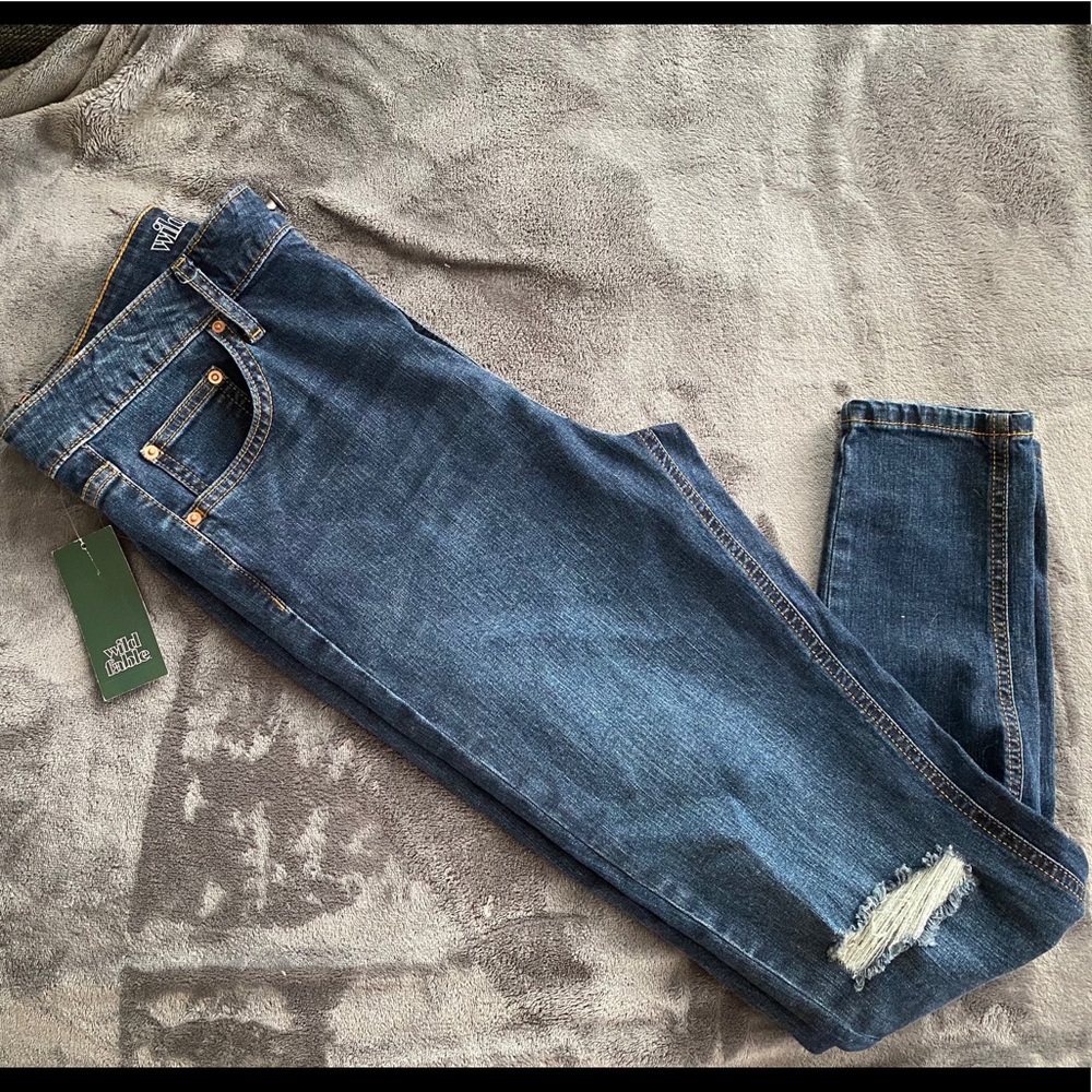 Wild Fable™ High-Rise Distressed Skinny Jeans